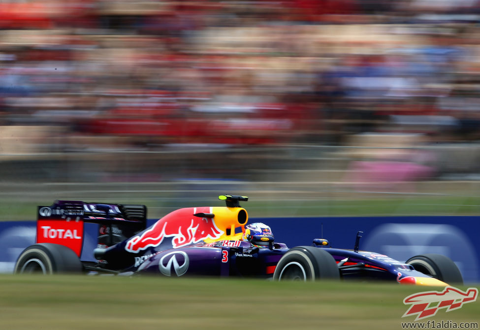 Daniel Ricciardo suma su primer podio oficial