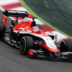 Jules Bianchi igualó el ritmo de Sauber al final de la carrera