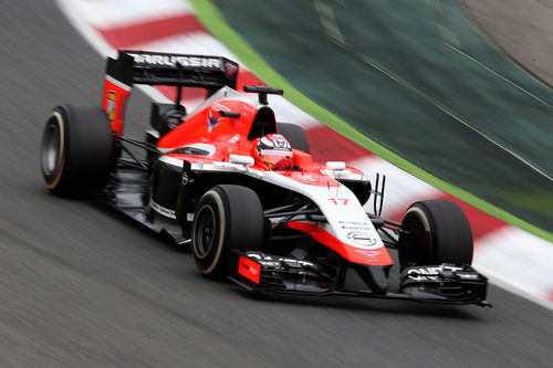 Jules Bianchi igualó el ritmo de Sauber al final de la carrera
