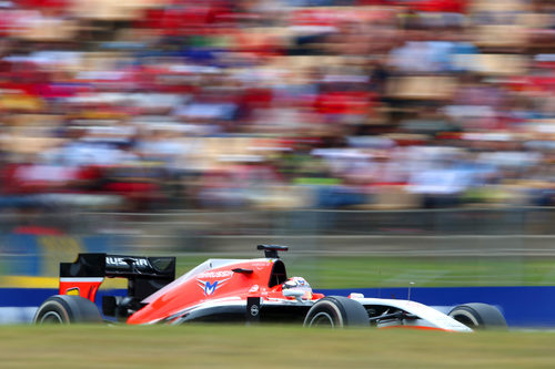 Jules Bianchi quedó por delante de Caterham