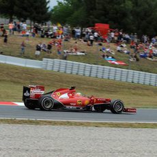 Sexto puesto para Fernando Alonso en España