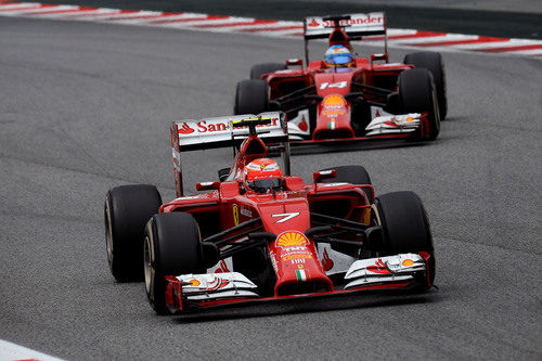 Kimi Räikkönen acabó séptimo con dos paradas en boxes