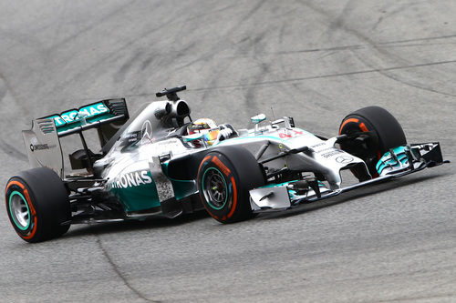 Lewis Hamilton puso el compuesto duro al final