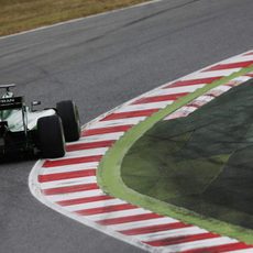 Curva en Barcelona para Kamui Kobayashi