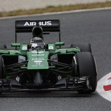 Test con el CT05 para Kamui Kobayashi