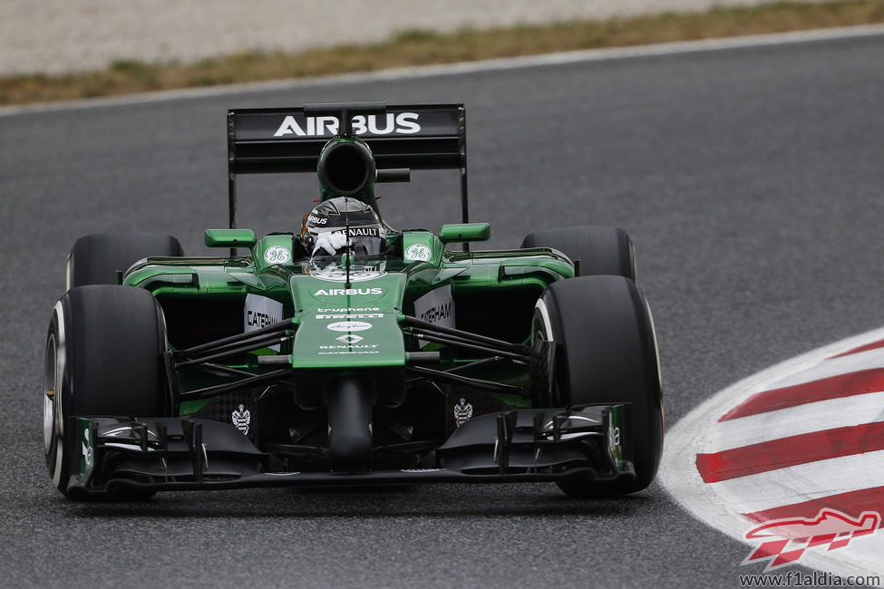 Test con el CT05 para Kamui Kobayashi