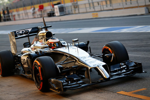 Stoffel Vandoorne tuvo un día entero de pruebas con McLaren