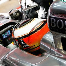 Stoffel Vandoorne se prepara para salir de boxes