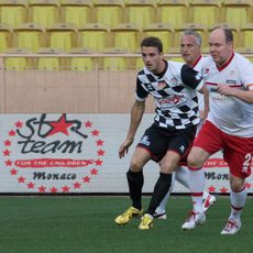 Jules Bianchi también participó en el partido