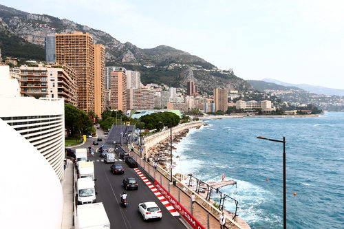 El mar como telón de fondo en Mónaco