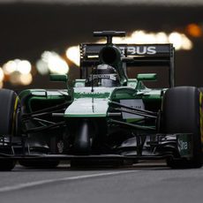 Kamui Kobayashi comenzó con problemas de adherencia