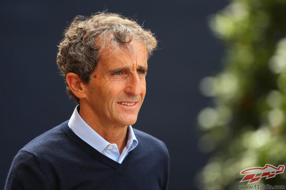 Alain Prost, presente en Mónaco