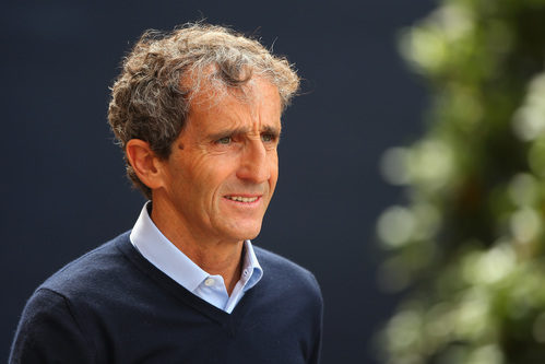 Alain Prost, presente en Mónaco