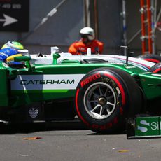 Toque entre Massa y Ericsson en Mirabeau