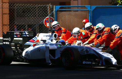 Felipe Massa se quedó sin disputar la Q2 en Mónaco