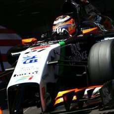 Nico Hülkenberg cayó en la Q2 en Mónaco