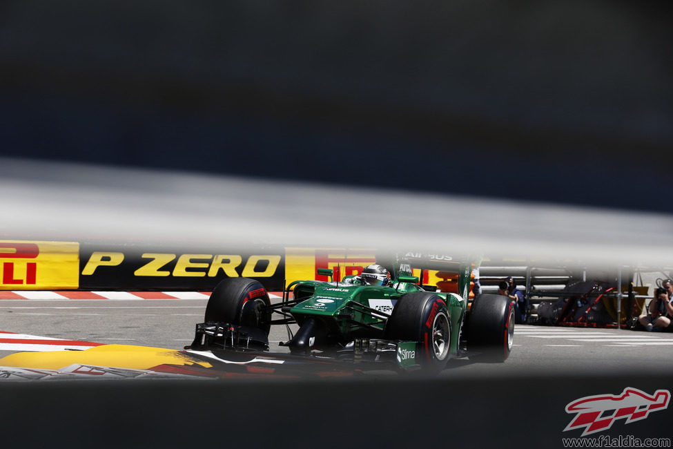 Kamui Kobayashi no pudo con Marussia en Mónaco