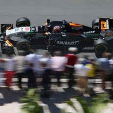 Entrenamientos libres para Nico Hülkenberg en el Principado