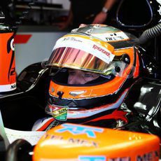 Nico Hülkenberg se prepara para volver a salir