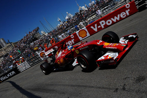 Fernando Alonso no acabó la clasificación disgustado