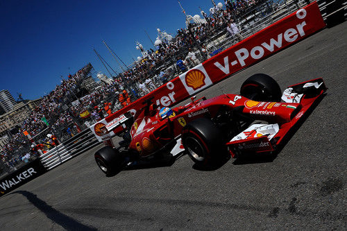 Fernando Alonso no acabó la clasificación disgustado