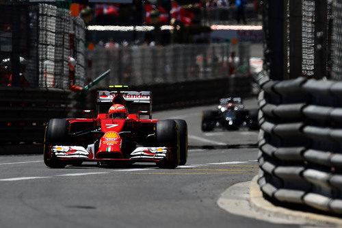 Kimi Räikkönen saldrá sexto en Mónaco