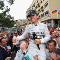 Victoria de Nico Rosberg en Mónaco