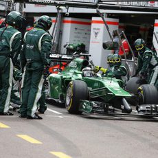 Parada en boxes rápida para Kamui Kobayashi