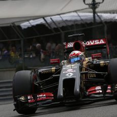 Octava posición de Romain Grosjean en Mónaco