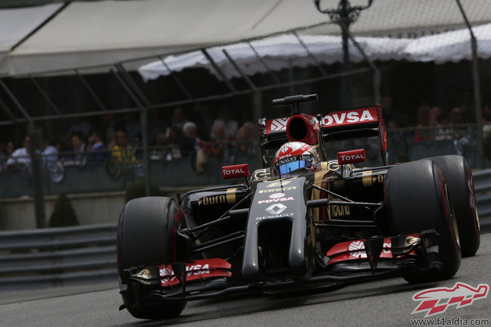 Octava posición de Romain Grosjean en Mónaco