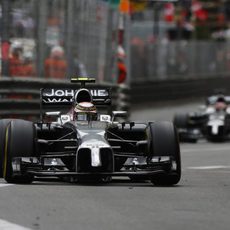 Kevin Magnussen firmó un puntito en Mónaco