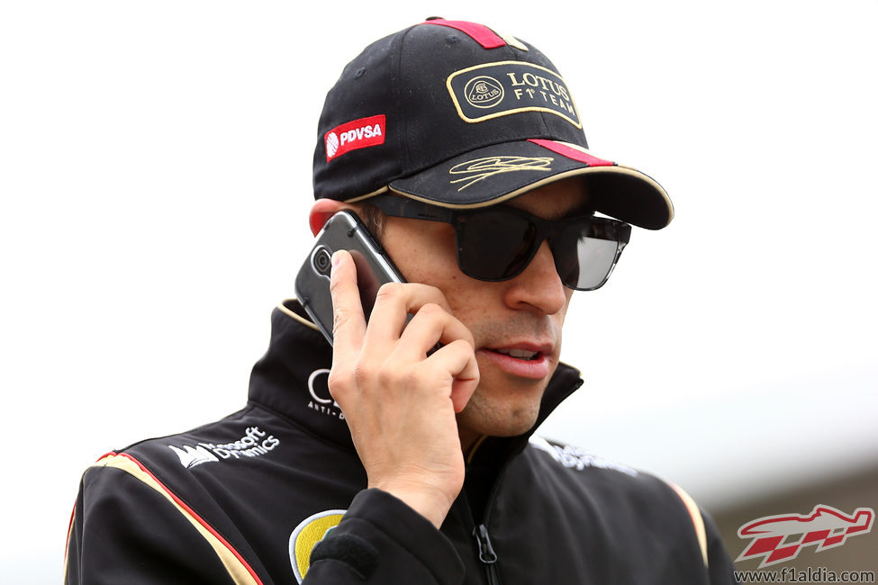 Pastor Maldonado, al habla