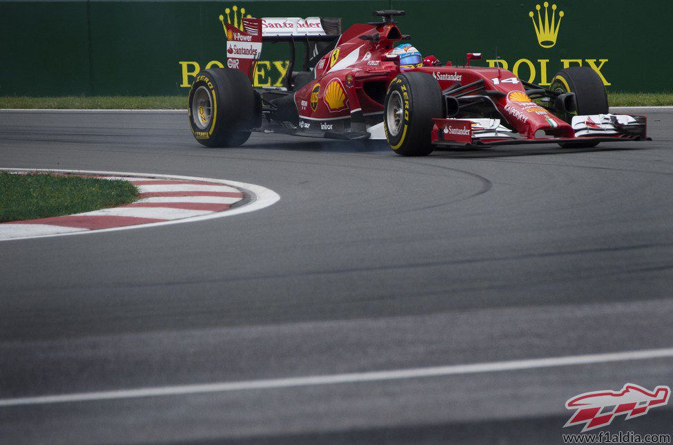 Fernando Alonso se lleva el primer tiempo en los Libres 1