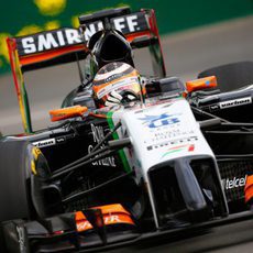 Nico Hülkenberg rueda en los Libres 2