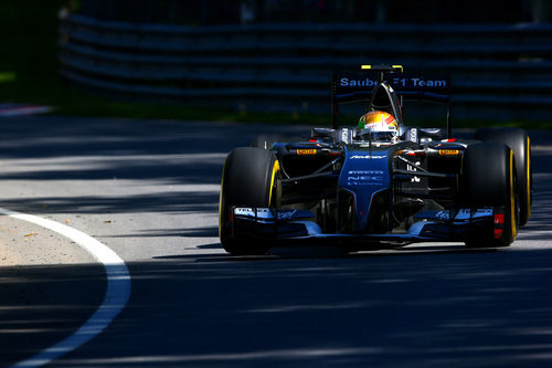 Esteban Gutiérrez avanza en las sombras canadienses