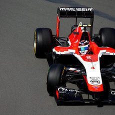 El Marussia de Max Chilton avanza en Montreal