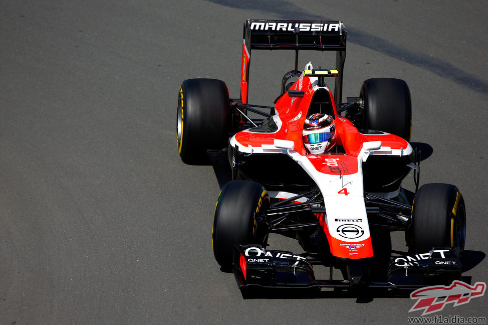 El Marussia de Max Chilton avanza en Montreal