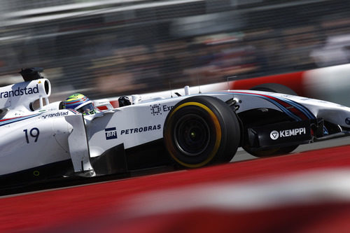 Felipe Massa exprime el neumático 'prime'