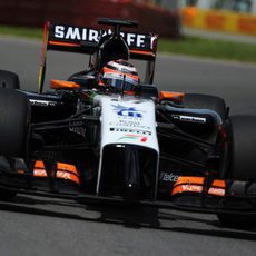 El VJM07 de Hülkenberg llega hasta la undécima posición