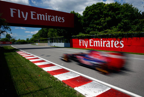 El STR9 vuela por el circuito Gilles Villeneuve