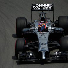 Jenson Button fue el único McLaren en llegar a la Q3