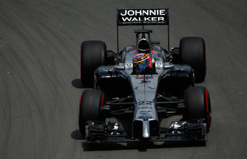 Jenson Button fue el único McLaren en llegar a la Q3
