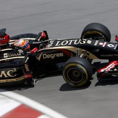 Romain Grosjean no logró pasar el corte a la Q3