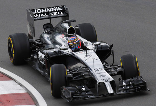 Curva a derechas para Jenson Button