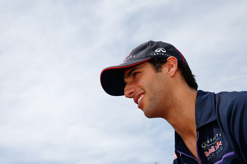 Un sonriente Daniel Ricciardo en Canadá