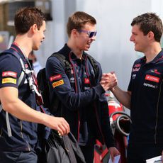 Daniil Kvyat llega al circuito Gilles Villeneuve