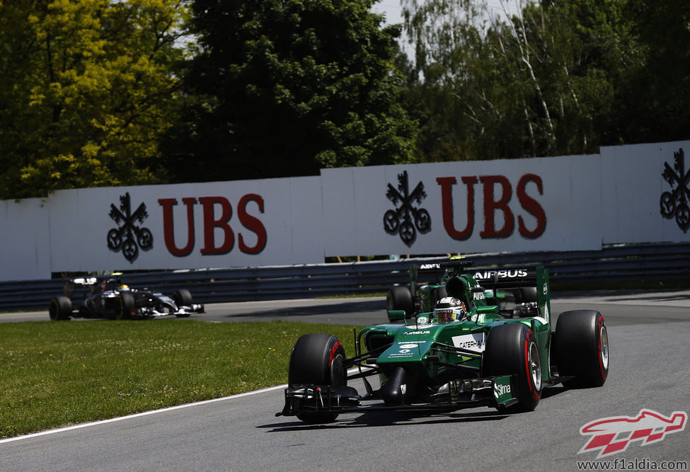 Kamui Kobayashi abandonó en Canadá