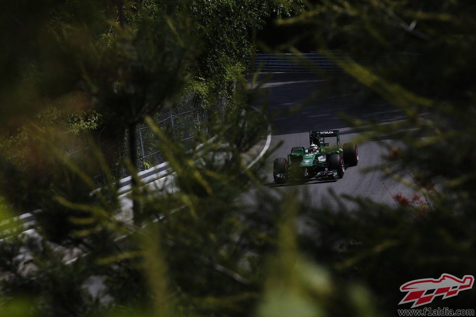 El calor de Montreal fue duro con Kamui Kobayashi