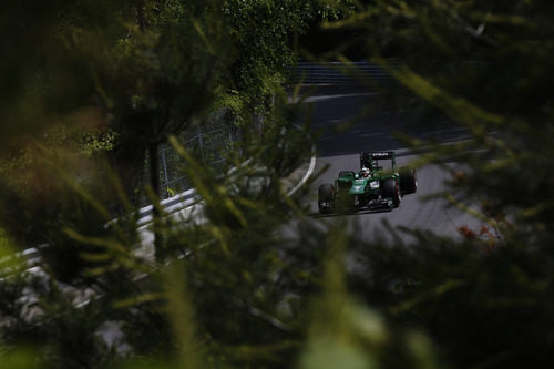 El calor de Montreal fue duro con Kamui Kobayashi