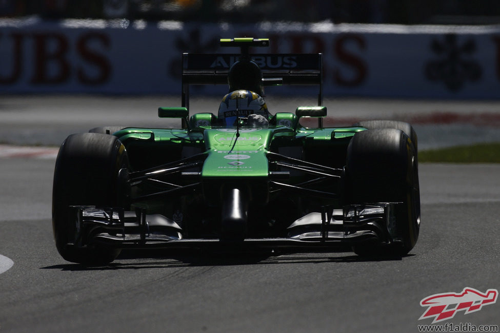 Abandono de Marcus Ericsson en Montreal